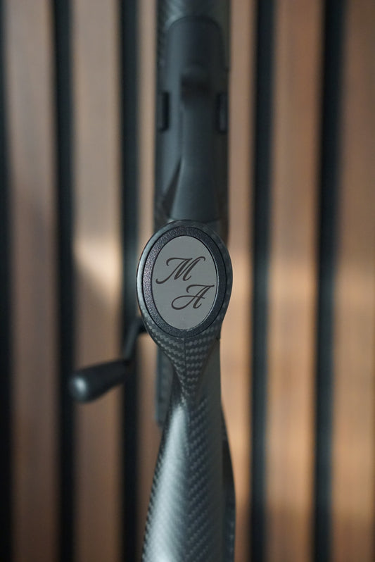 PISTOL GRIP CAP - INITIALS